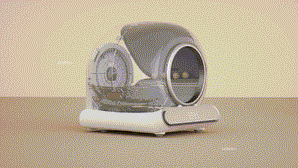 LeloPets C4 Automatic Cat Litter Box + 7 Rolls (105 Count) Waste Bags Bundle