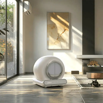 LeloPets C4 Automatic Cat Litter Box for Living Rooms