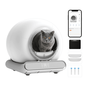 4-Layer Odor Control Self-cleaning Cat Litter Box | LeloPets C4