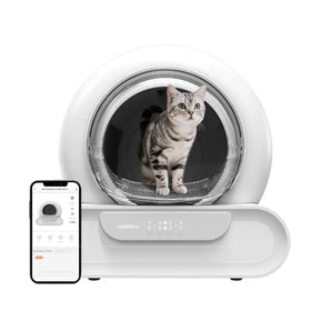 Smart Self-cleaning Cat Litter Box | LeloPets D1